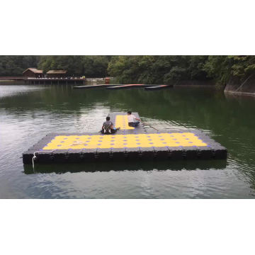 Pontoon for dock high bouyancy floating boat docking system blue colour high quality make in China